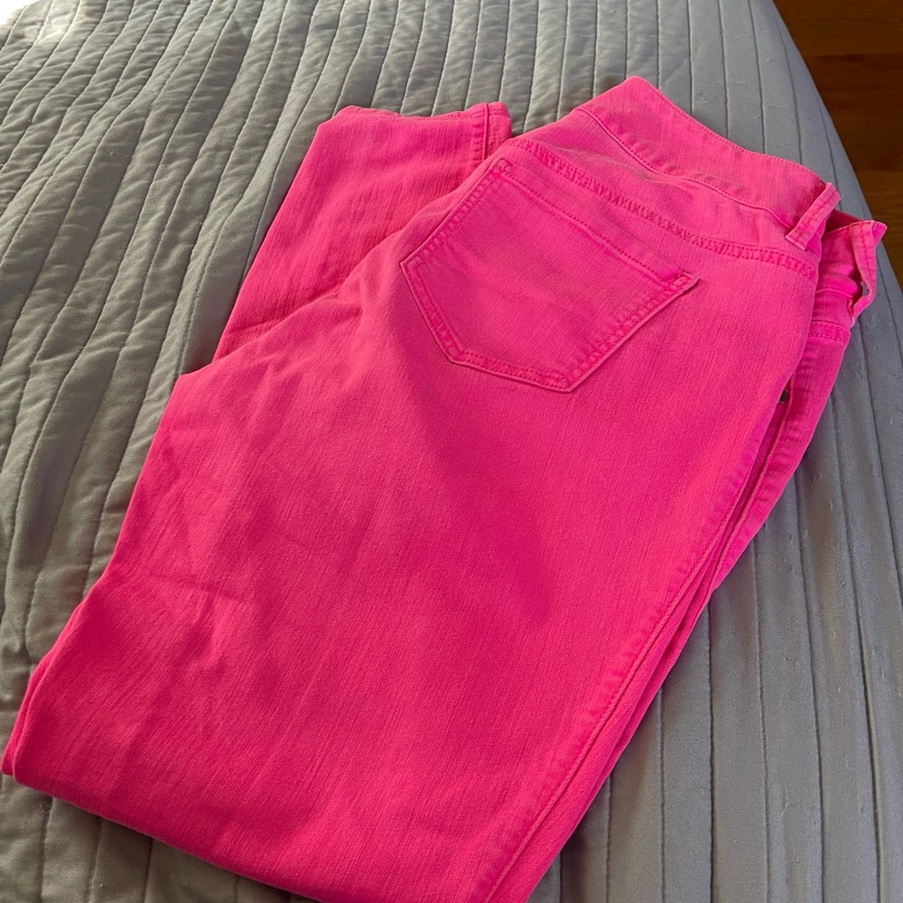 Torrid hot pink jeggings
